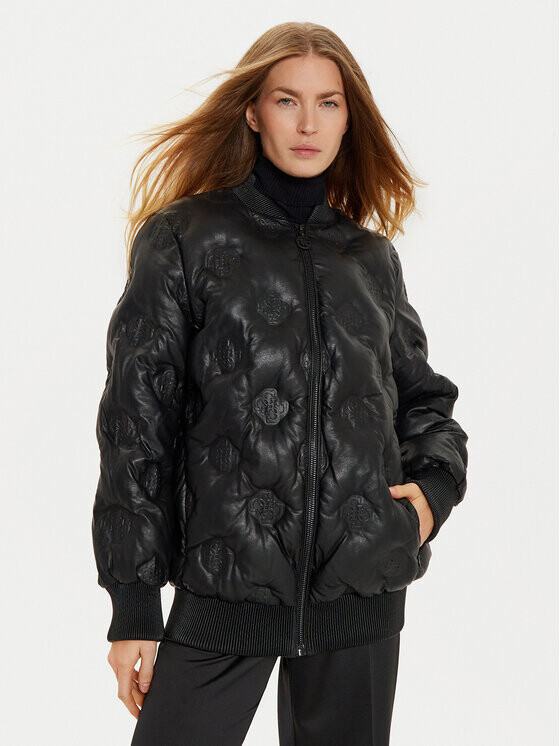 Кожаная куртка стандартного кроя Guess, черный
Кожаная куртка стандартного кроя Guess, черный