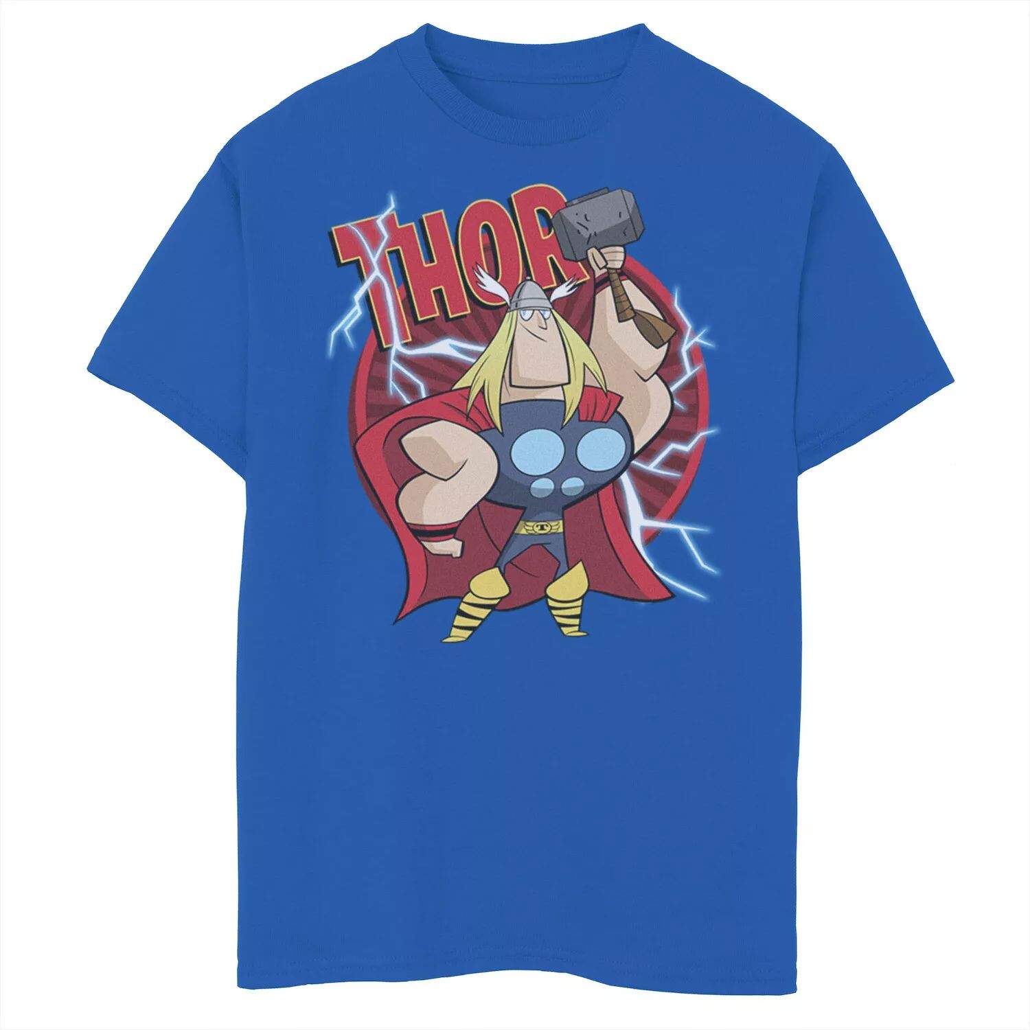 Футболка с графическим логотипом Marvel Thor God Of Thunder для мальчиков 8–20 лет в стиле ретро Power Stance Marvel
Футболка с графическим логотипом Marvel Thor God Of Thunder для мальчиков 8–20 лет в стиле ретро Power Stance Marvel