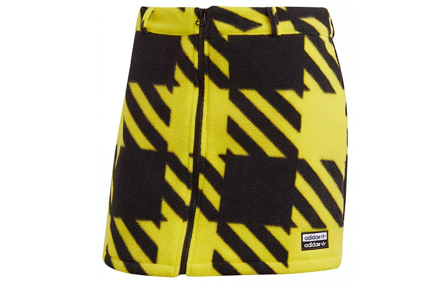 Юбка повседневная женская лимонная Adidas Originals 
Юбка повседневная женская лимонная Adidas Originals