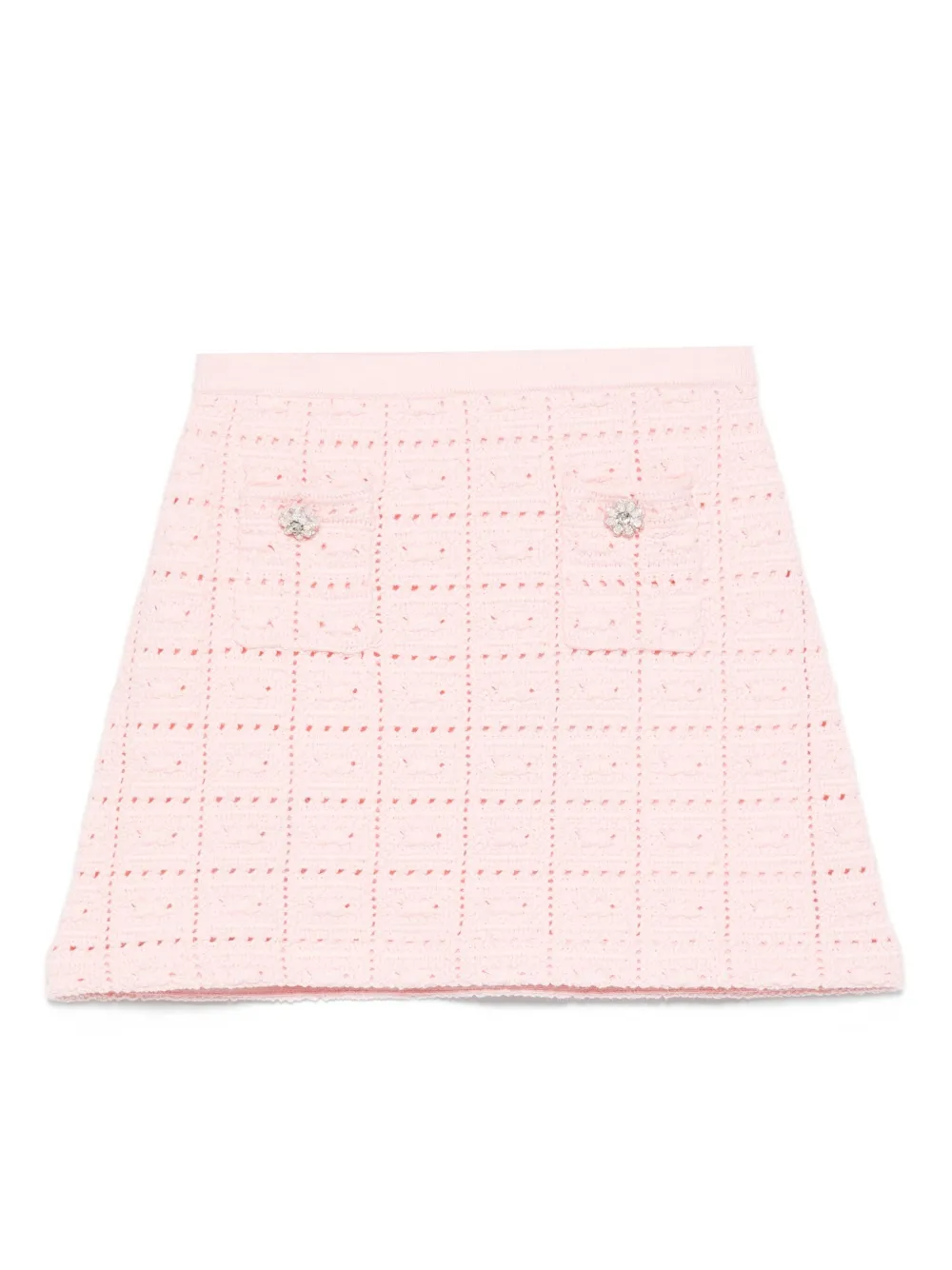 Декорированная юбка Self-Portrait Kids, розовый 
Декорированная юбка Self-Portrait Kids, розовый