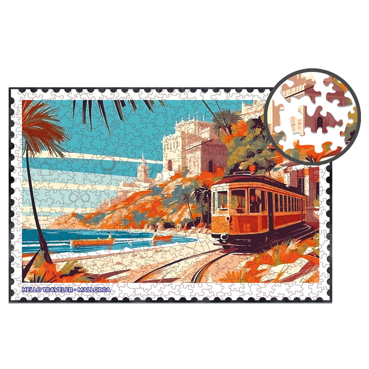 Деревянный пазл Milliwood - Hello Traveler - Майорка 51х34 - 500 деталей. Alexander
Деревянный пазл Milliwood - Hello Traveler - Майорка 51х34 - 500 деталей. Alexander