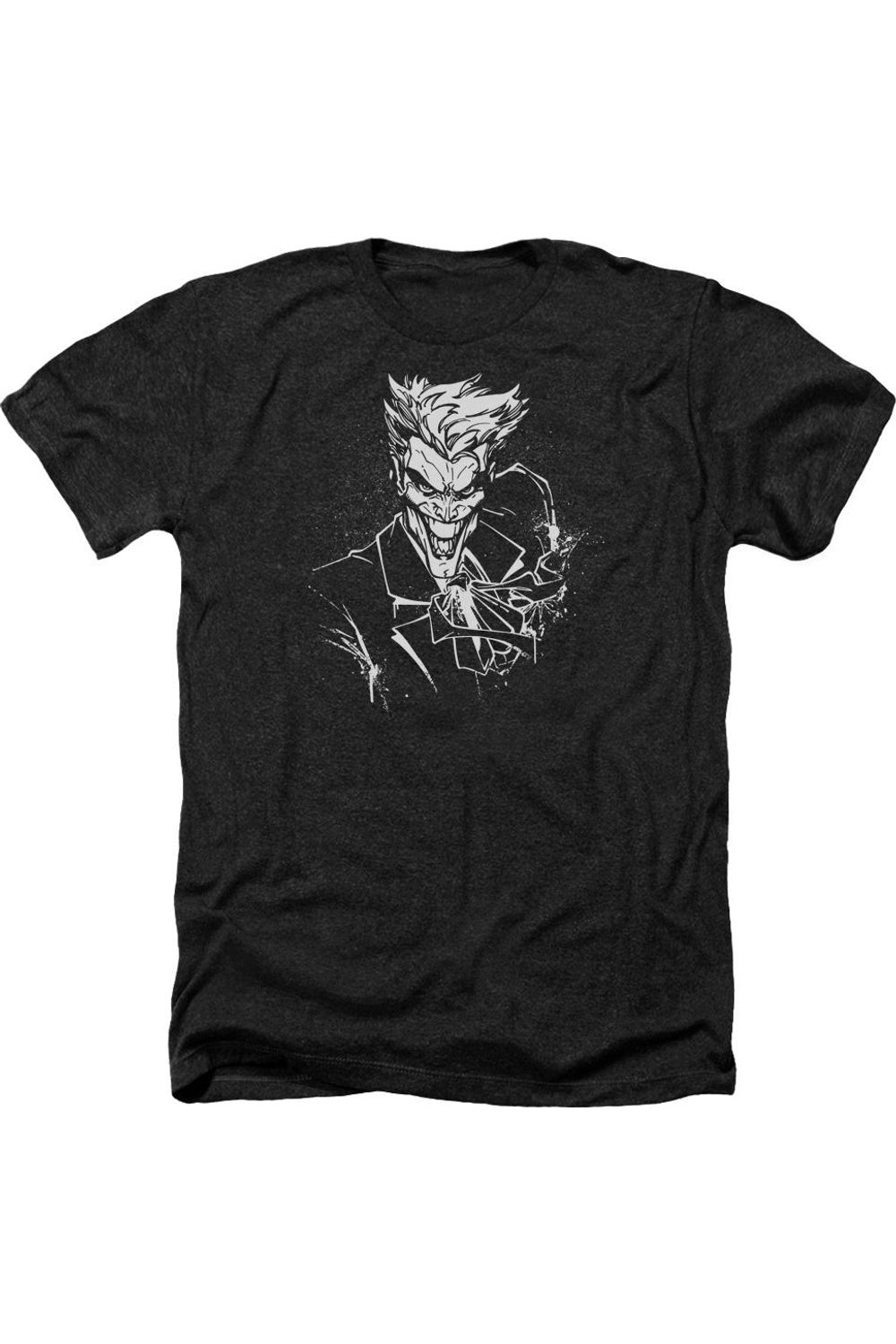 Футболка / футболка для взрослых с принтом «Бэтмен Джокерс Сплэттер Улыбка» для Heather Gildan, черный
Футболка / футболка для взрослых с принтом «Бэтмен Джокерс Сплэттер Улыбка» для Heather Gildan, черный