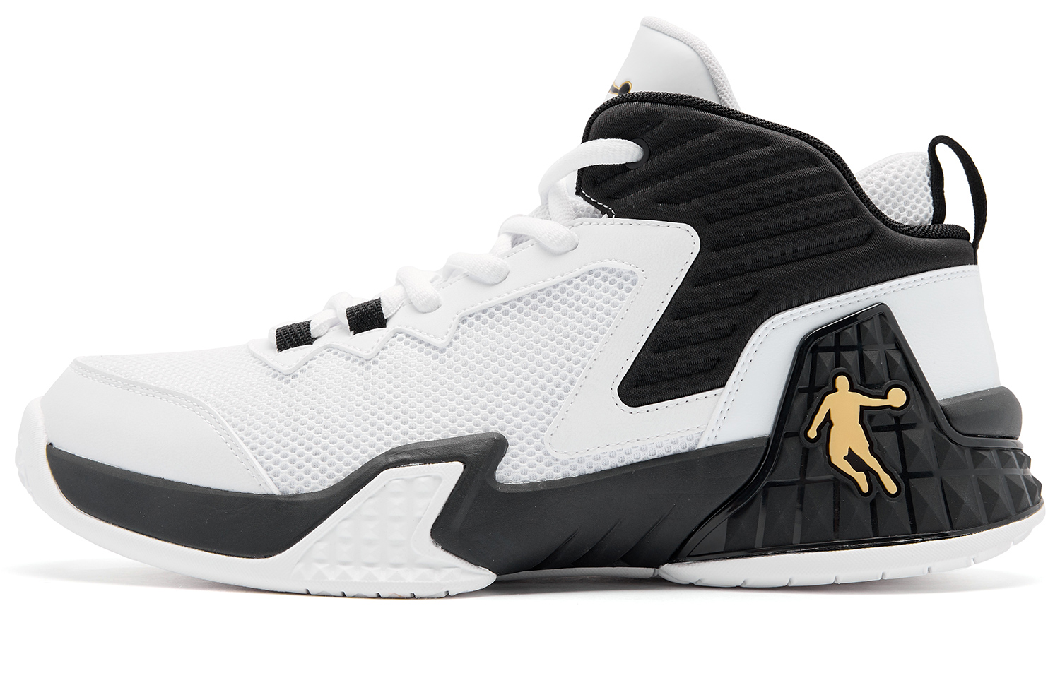 QIAODAN Баскетбольные кроссовки Grinding 1 High Top мужские, белые, черные
QIAODAN Баскетбольные кроссовки Grinding 1 High Top мужские, белые, черные