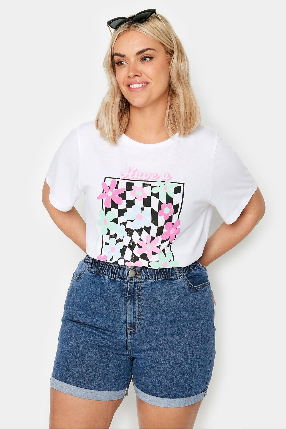 Джинсовые шорты с эластичным поясом Yours, синий
Джинсовые шорты с эластичным поясом Yours, синий