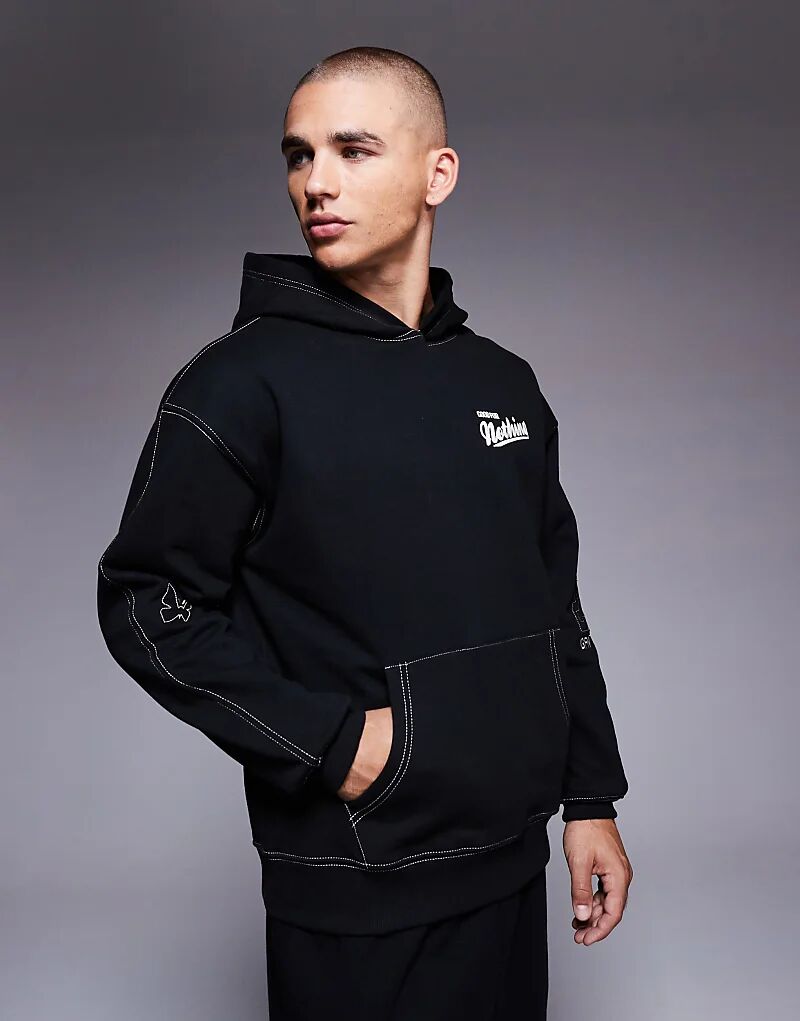 Худи Good For Nothing с контрастной строчкой черного цвета
Худи Good For Nothing с контрастной строчкой черного цвета