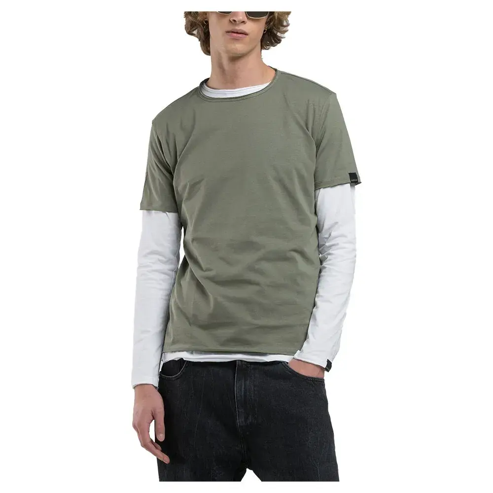 Футболка с коротким рукавом Replay M3590A.000.2660, зеленый
Футболка с коротким рукавом Replay M3590A.000.2660, зеленый