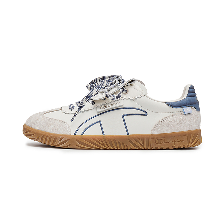 Champion Кроссовки для скейтбординга Champ T-Trainer с низким верхом, цвет молочно-белый/винтажный индиго
Champion Кроссовки для скейтбординга Champ T-Trainer с низким верхом, цвет молочно-белый/винтажный индиго