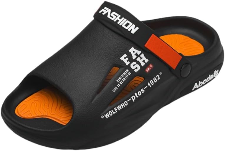 Мужские шлепанцы из ЭВА, повседневные сланцы с графическим узором, удобные спортивные сандалии для улицы с мягкой подошвой, дышащий материал ЭВА Clolinde, черный
Мужские шлепанцы из ЭВА, повседневные сланцы с графическим узором, удобные спортивные сандалии для улицы с мягкой подошвой, дышащий материал ЭВА Clolinde, черный