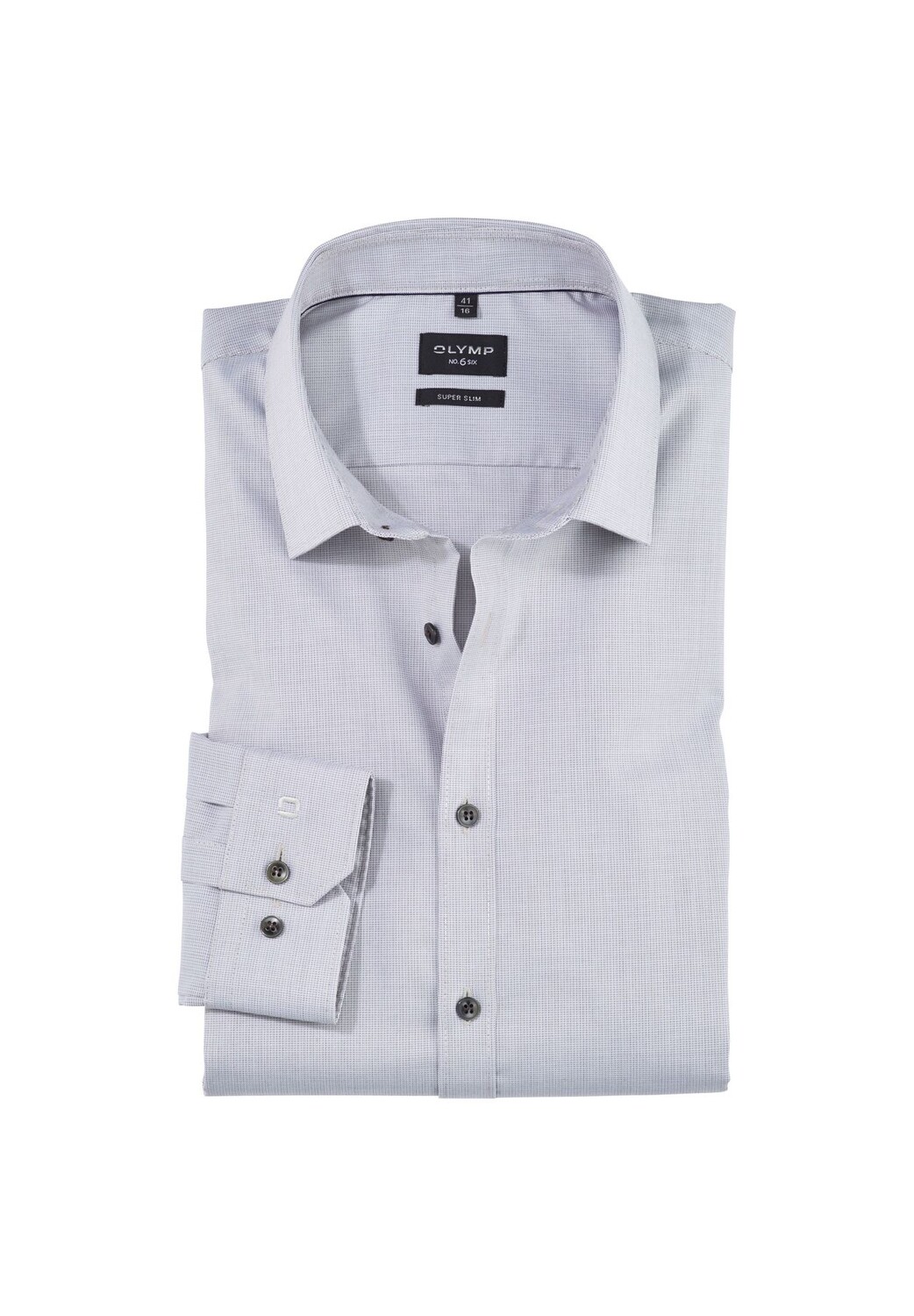 Деловая рубашка OLYMP, серо-коричневый
Деловая рубашка OLYMP, серо-коричневый