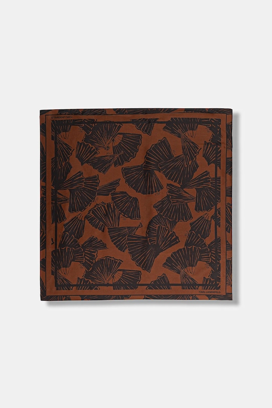 Шелковый шарф K/SIGNATURE Karl Lagerfeld, коричневый
Шелковый шарф K/SIGNATURE Karl Lagerfeld, коричневый