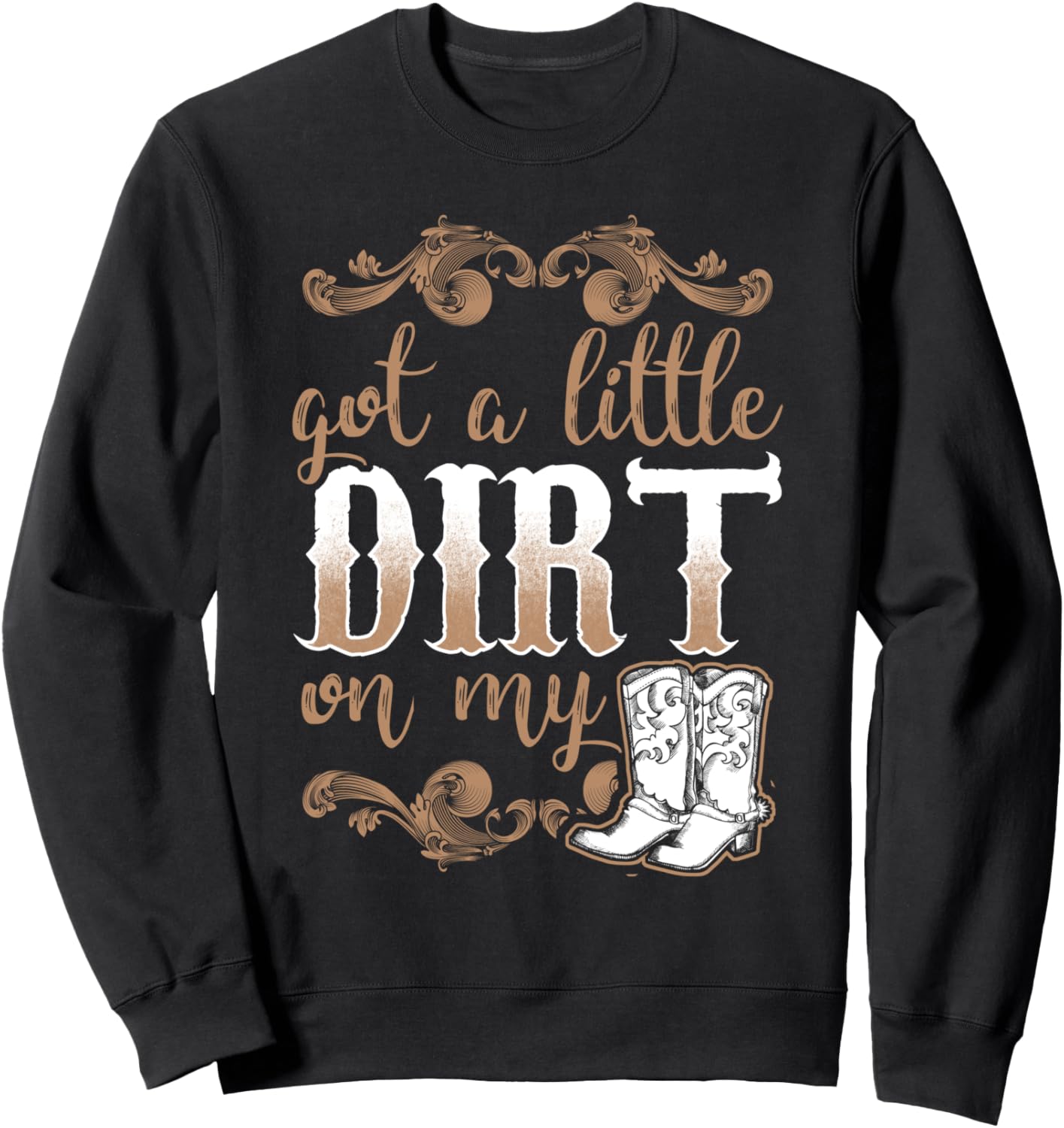 Забавная толстовка в деревенском стиле, на ботинках которой немного грязи Valmar Gear Cowgirl Country Design, черный
Забавная толстовка в деревенском стиле, на ботинках которой немного грязи Valmar Gear Cowgirl Country Design, черный