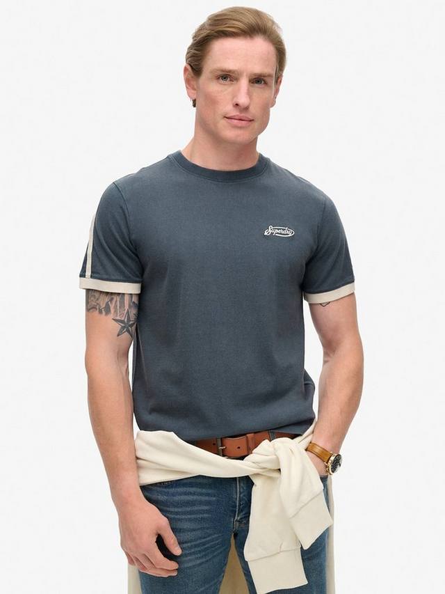 Футболка в полоску с логотипом essential в стиле ретро Superdry, цвет Lauren Navy
Футболка в полоску с логотипом essential в стиле ретро Superdry, цвет Lauren Navy