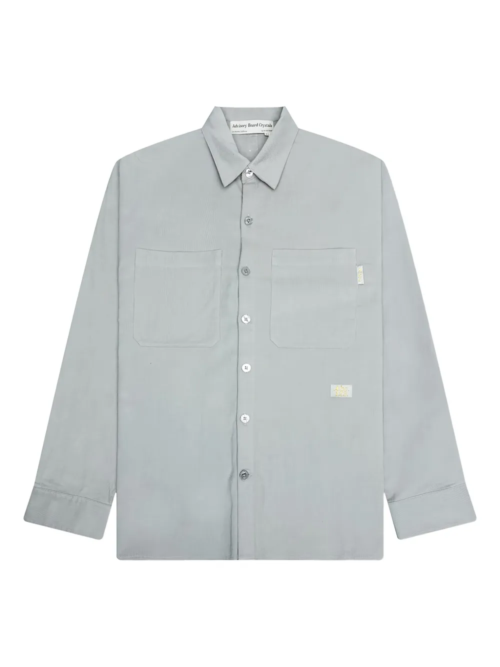 Рубашка с вельветовым карманом Advisory Board Crystals, серый 
Рубашка с вельветовым карманом Advisory Board Crystals, серый