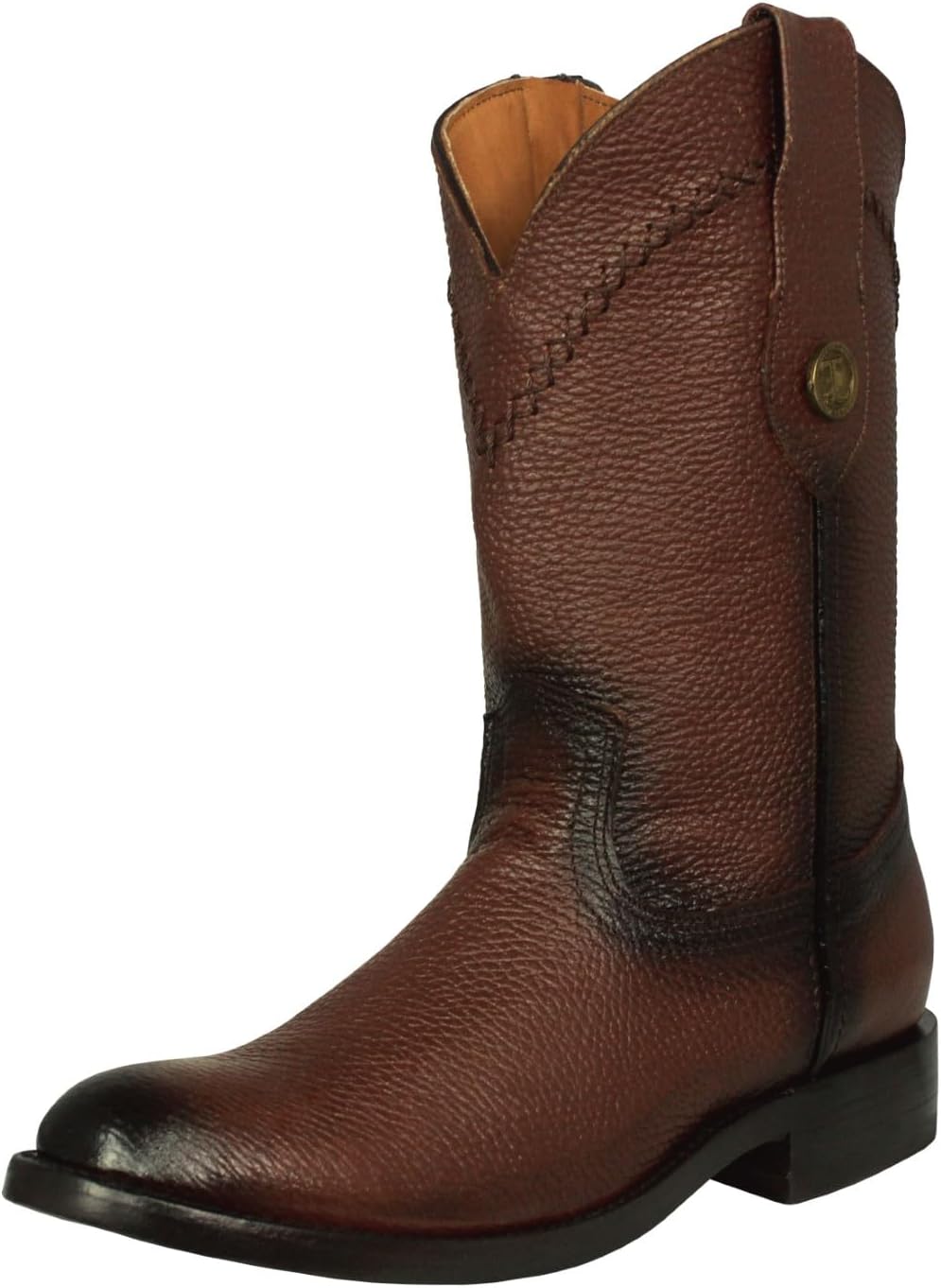 Мужские коричневые вестерн-ботинки ковбойские кожаные с молнией, носок Roper Texas Legacy
Мужские коричневые вестерн-ботинки ковбойские кожаные с молнией, носок Roper Texas Legacy