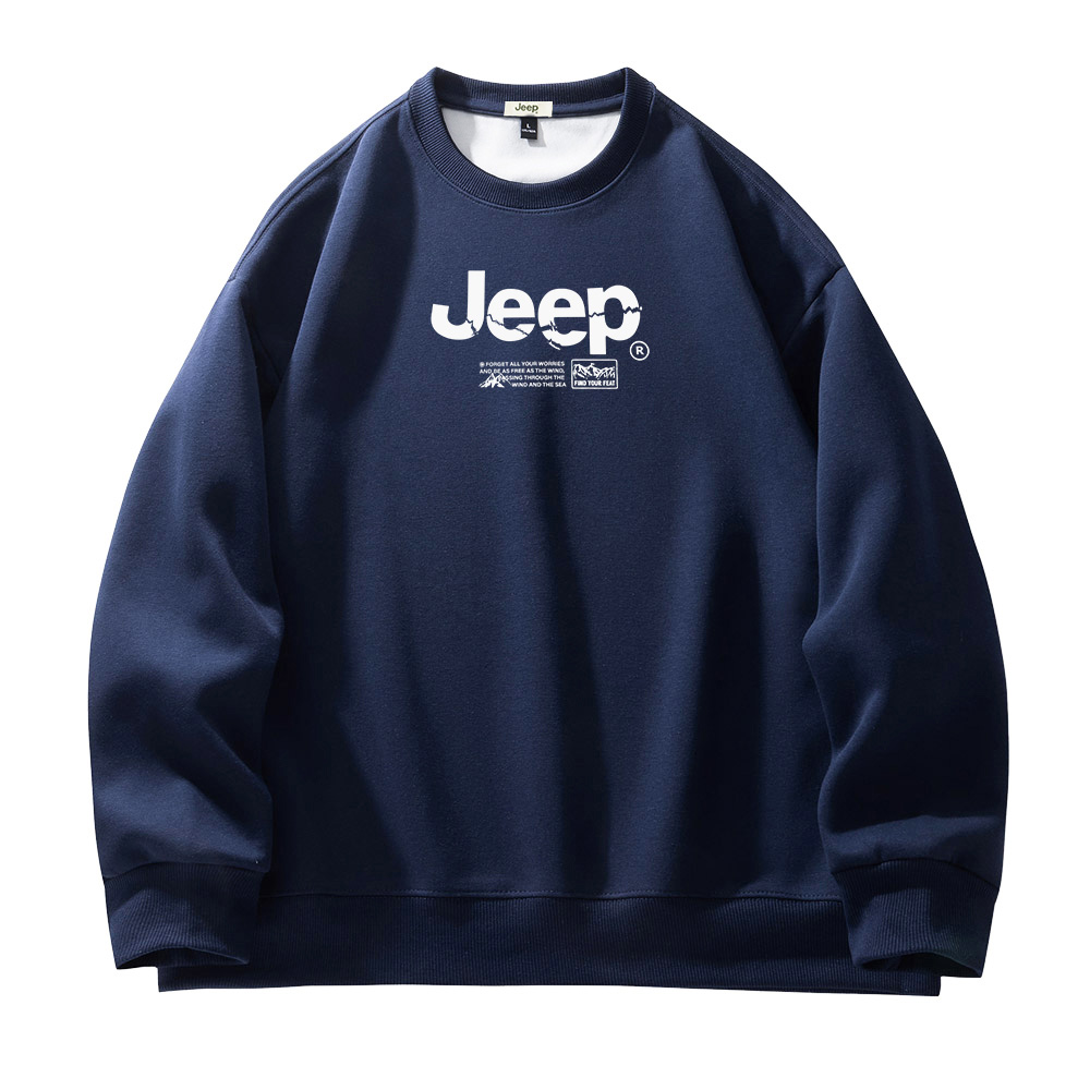 Унисекс свитшот Jeep, синий
Унисекс свитшот Jeep, синий