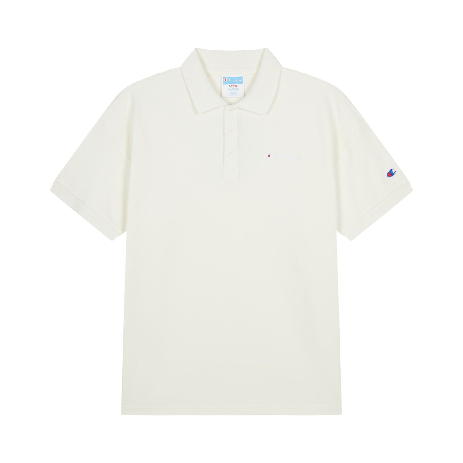 Футболка поло унисекс Champion, черная
Футболка поло унисекс Champion, черная