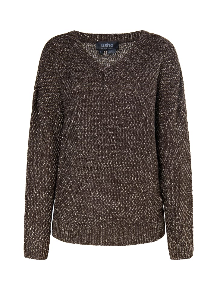 Свитер usha BLACK LABEL, темно-коричневый
Свитер usha BLACK LABEL, темно-коричневый