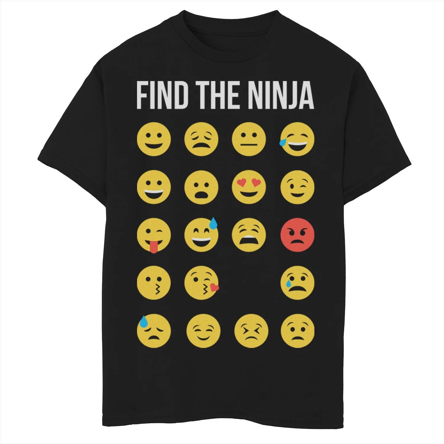 Футболка с рисунком Fifth Sun Find The Ninja Emoji для мальчиков 8–20 лет Fifth Sun
Футболка с рисунком Fifth Sun Find The Ninja Emoji для мальчиков 8–20 лет Fifth Sun