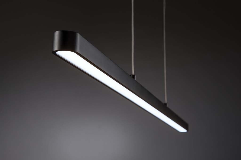 Подвесной светильник Paulmann Lento BLE LED 1x43W TunW Черный, мягкий лак, алюминий 79694
Подвесной светильник Paulmann Lento BLE LED 1x43W TunW Черный, мягкий лак, алюминий 79694