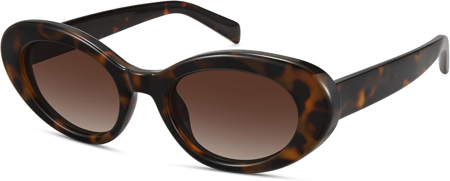 Ретро-солнцезащитные очки овальной формы «кошачий глаз» для женщин, поляризованные, в стиле Y2K, с защитой от УФ-излучения UV400. Модные солнцезащитные очки Plinvo, Tortoise Frame
Ретро-солнцезащитные очки овальной формы «кошачий глаз» для женщин, поляризованные, в стиле Y2K, с защитой от УФ-излучения UV400. Модные солнцезащитные очки Plinvo, Tortoise Frame