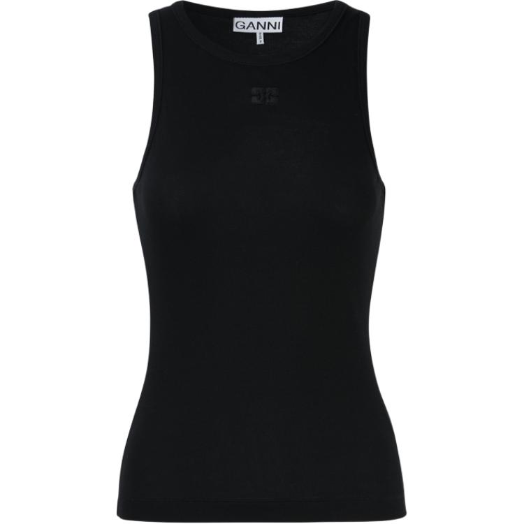 GANNI Женский черный топ Tank
GANNI Женский черный топ Tank