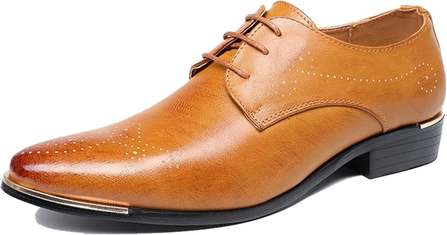Повседневные мужские современные оксфорды с заостренным носком, весна и лето, шнуровка, для офиса и официальной носки Generic, желтый
Повседневные мужские современные оксфорды с заостренным носком, весна и лето, шнуровка, для офиса и официальной носки Generic, желтый