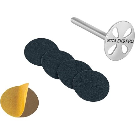 Staleks Pododisc для педикюра + 5 сменных стержней, пилка, зернистость 180, профессиональная, для домашнего использования, нержавеющая сталь, Staleks Pro
Staleks Pododisc для педикюра + 5 сменных стержней, пилка, зернистость 180, профессиональная, для домашнего использования, нержавеющая сталь, Staleks Pro