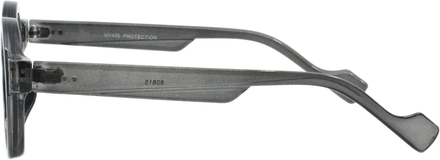 Солнцезащитные очки PASTL овальной и круглой формы, в стиле хипстер, с роговой оправой, унисекс, защита от ультрафиолета UV400, Translucent Gray (Dark Green)
Солнцезащитные очки PASTL овальной и круглой формы, в стиле хипстер, с роговой оправой, унисекс, защита от ультрафиолета UV400, Translucent Gray (Dark Green)