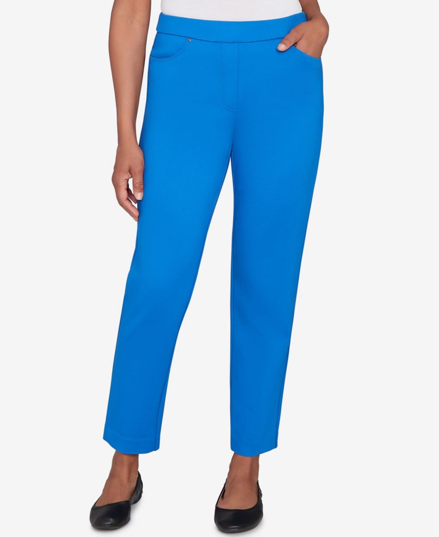 Укороченные брюки Petite Barcelona из эластичного трикотажа понте Alfred Dunner, Cobalt Blue
Укороченные брюки Petite Barcelona из эластичного трикотажа понте Alfred Dunner, Cobalt Blue