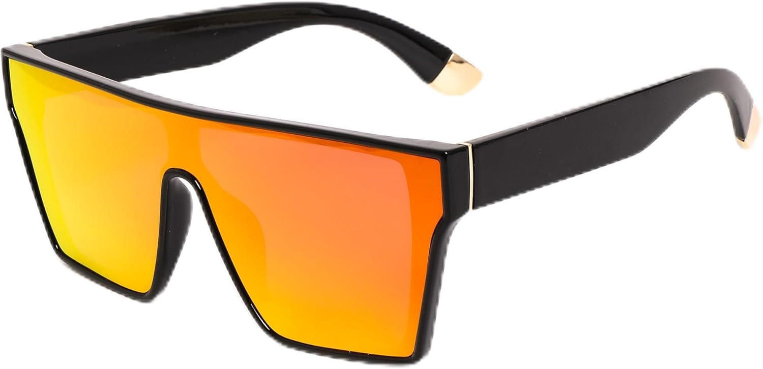 Большие поляризованные солнцезащитные очки для мужчин, большие солнцезащитные очки с плоской верхней частью, стильные большие квадратные солнцезащитные очки OTICALA, Orange
Большие поляризованные солнцезащитные очки для мужчин, большие солнцезащитные очки с плоской верхней частью, стильные большие квадратные солнцезащитные очки OTICALA, Orange