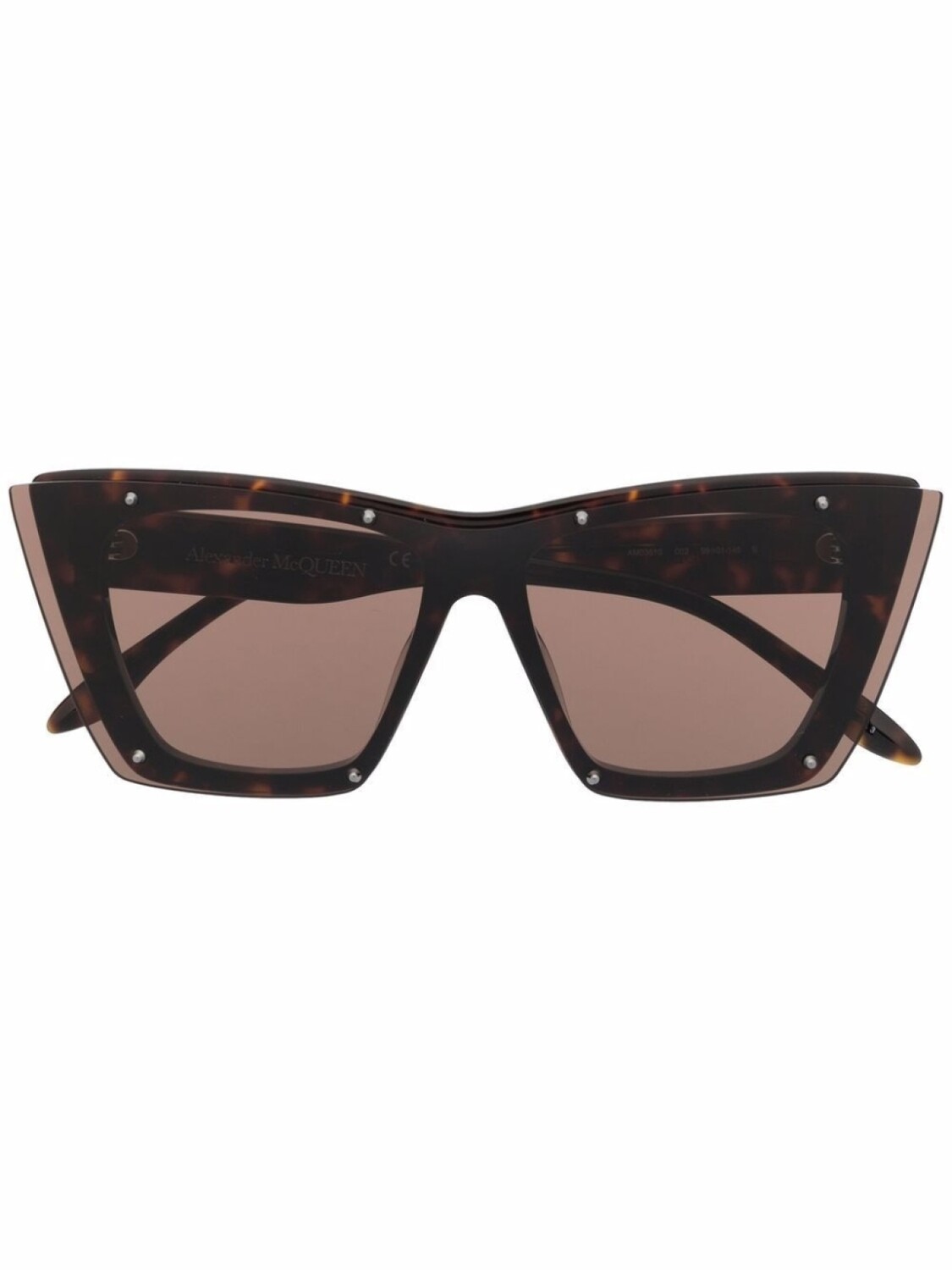 Alexander McQueen Eyewear солнцезащитные очки в оправе черепаховой расцветки, коричневый
Alexander McQueen Eyewear солнцезащитные очки в оправе черепаховой расцветки, коричневый