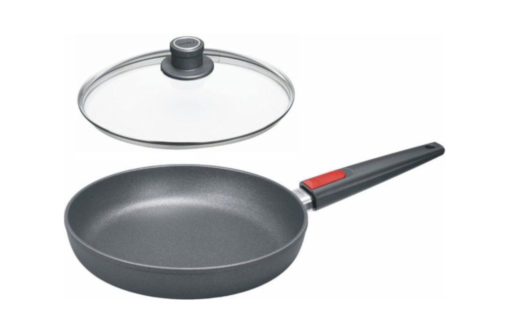 Чугунная сковорода Woll Nowo Titanium Induction Line высотой 5 см с защитной крышкой 32 см
Чугунная сковорода Woll Nowo Titanium Induction Line высотой 5 см с защитной крышкой 32 см