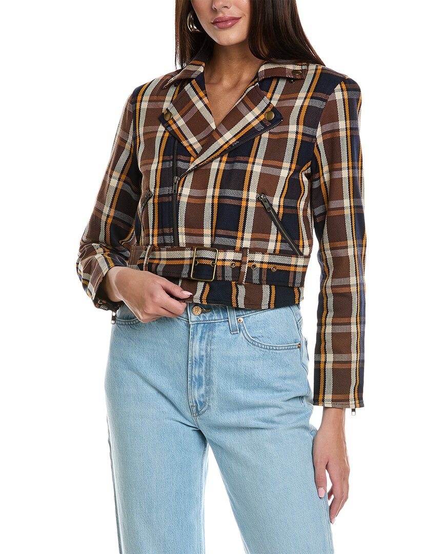 MOTHER Джинсовая куртка Moto, коричневый
MOTHER Джинсовая куртка Moto, коричневый