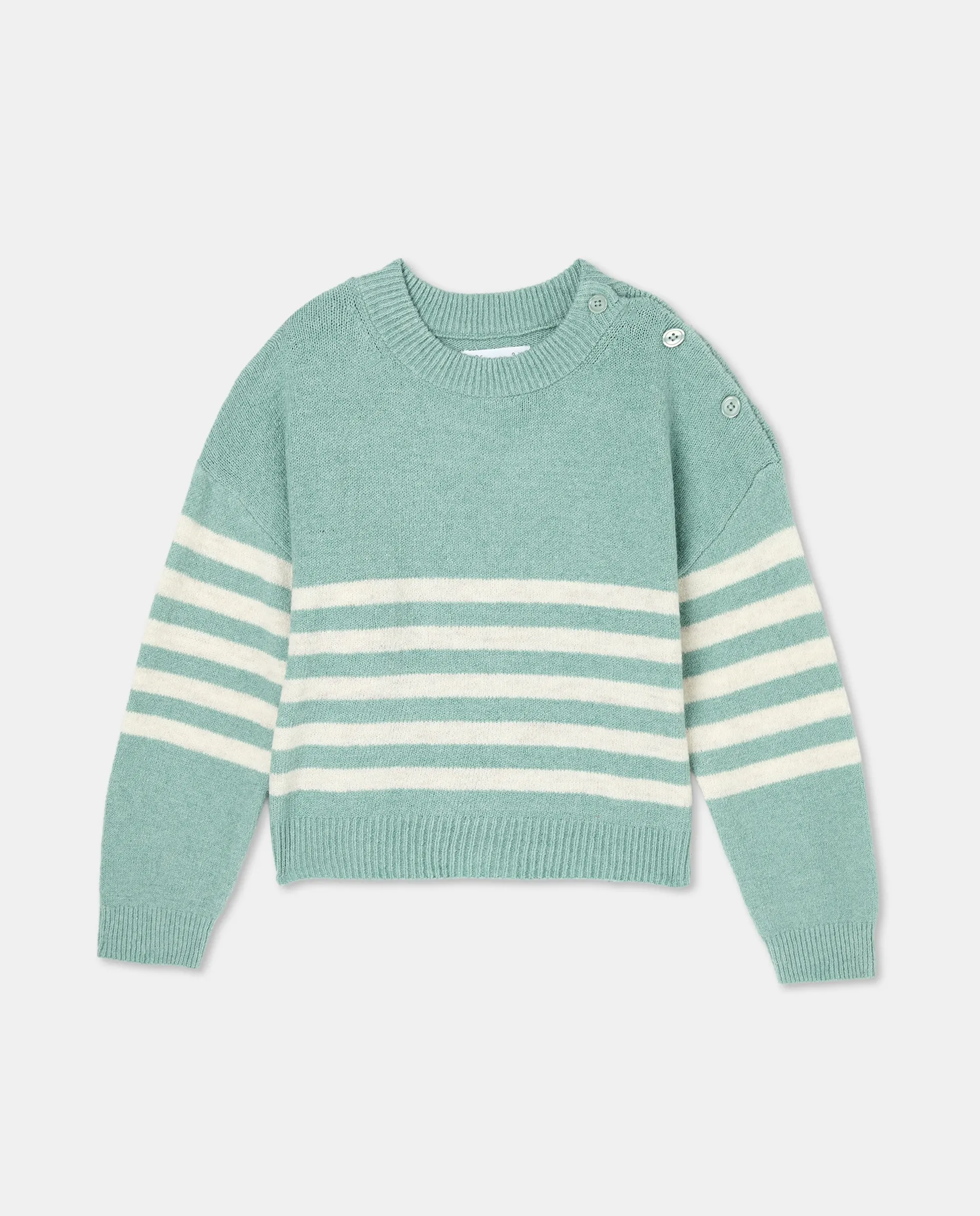 Детский свитер в полоску Kids El Corte Inglés, зеленый
Детский свитер в полоску Kids El Corte Inglés, зеленый