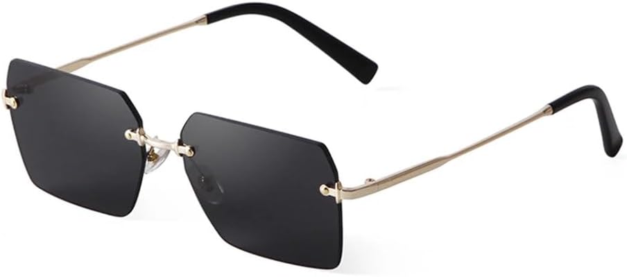 Модные солнцезащитные очки LVTFCO без оправы для мужчин и женщин, прямоугольные солнцезащитные очки без оправы, очки для путешествий, защита от ультрафиолета UV400, C1
Модные солнцезащитные очки LVTFCO без оправы для мужчин и женщин, прямоугольные солнцезащитные очки без оправы, очки для путешествий, защита от ультрафиолета UV400, C1