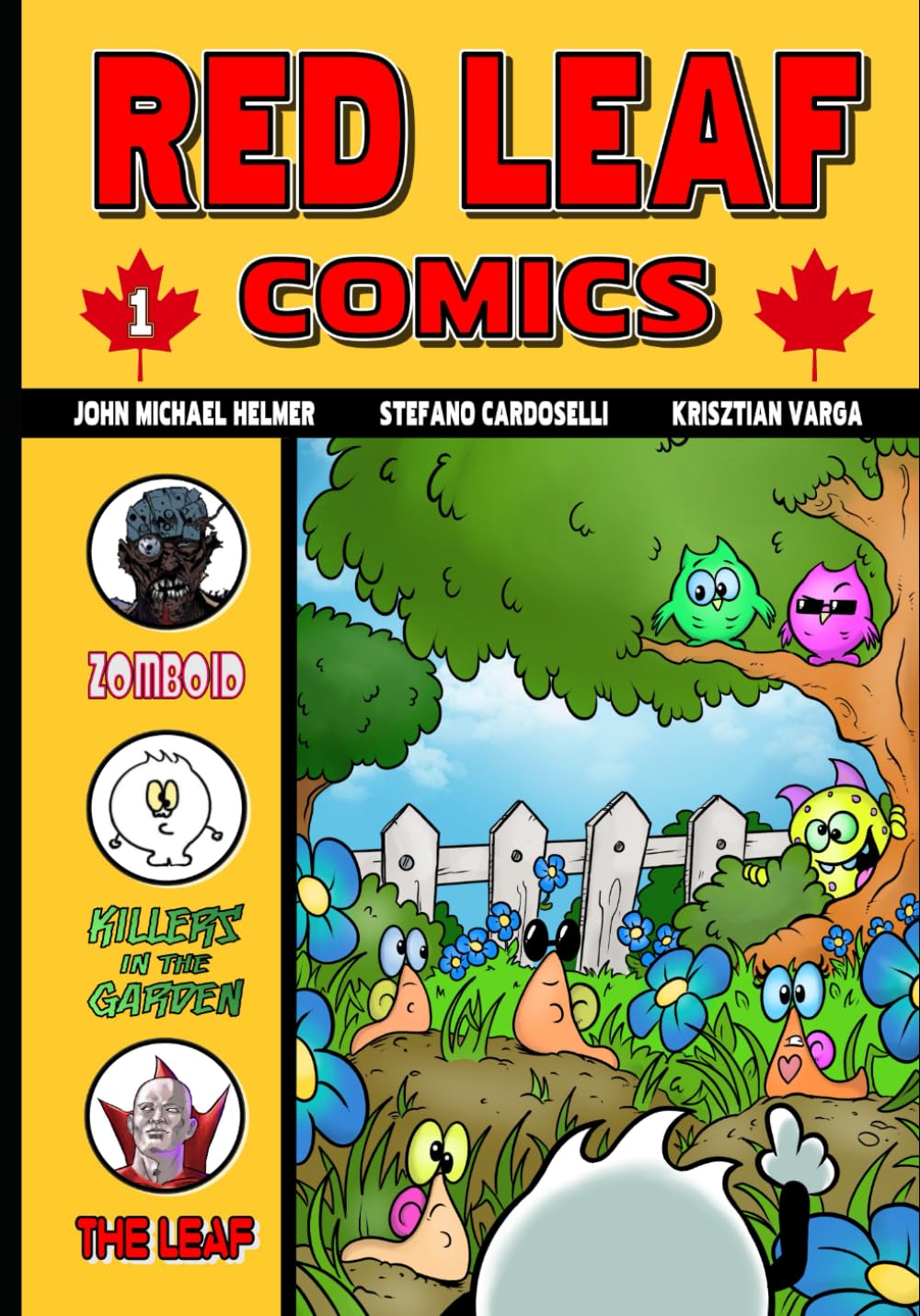 Red Leaf Comics #1b: Cover B (Independently published)
Red Leaf Comics #1b: Cover B (Independently published)