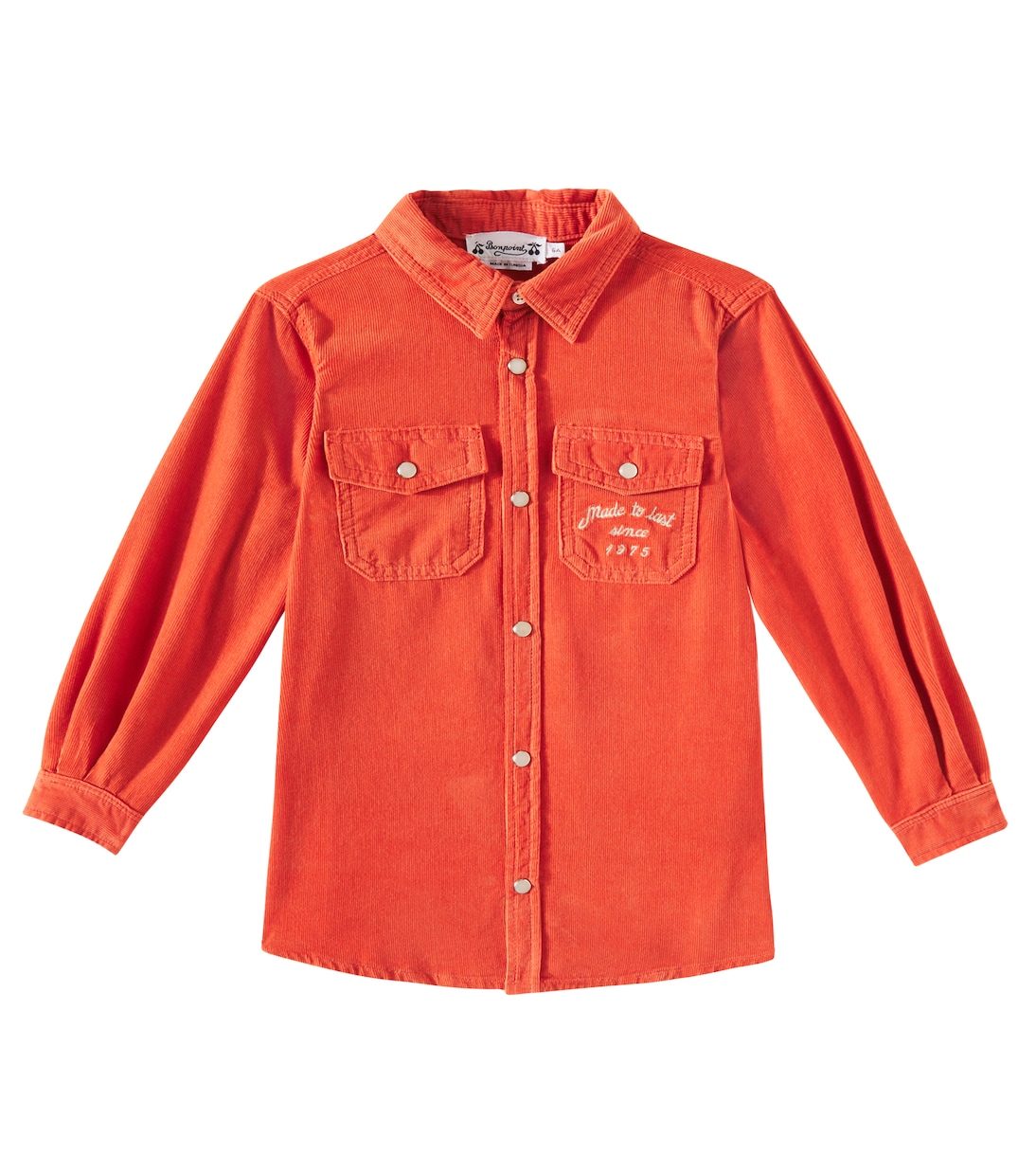 Рубашка из хлопкового вельвета Bonpoint, Potiron
Рубашка из хлопкового вельвета Bonpoint, Potiron
