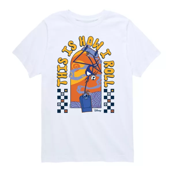 Футболка с графическим принтом «Кошмар перед Рождеством» для мальчиков 8-20 лет «Как я скручиваю» Disney, белый
Футболка с графическим принтом «Кошмар перед Рождеством» для мальчиков 8-20 лет «Как я скручиваю» Disney, белый