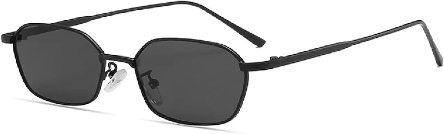 Маленькие солнцезащитные очки для женщин и мужчин в стиле стимпанк с металлической оправой, ретро-очки для мужчин с защитой от УФ-излучения UV400 TVTBBVV, C1 Black-black
Маленькие солнцезащитные очки для женщин и мужчин в стиле стимпанк с металлической оправой, ретро-очки для мужчин с защитой от УФ-излучения UV400 TVTBBVV, C1 Black-black