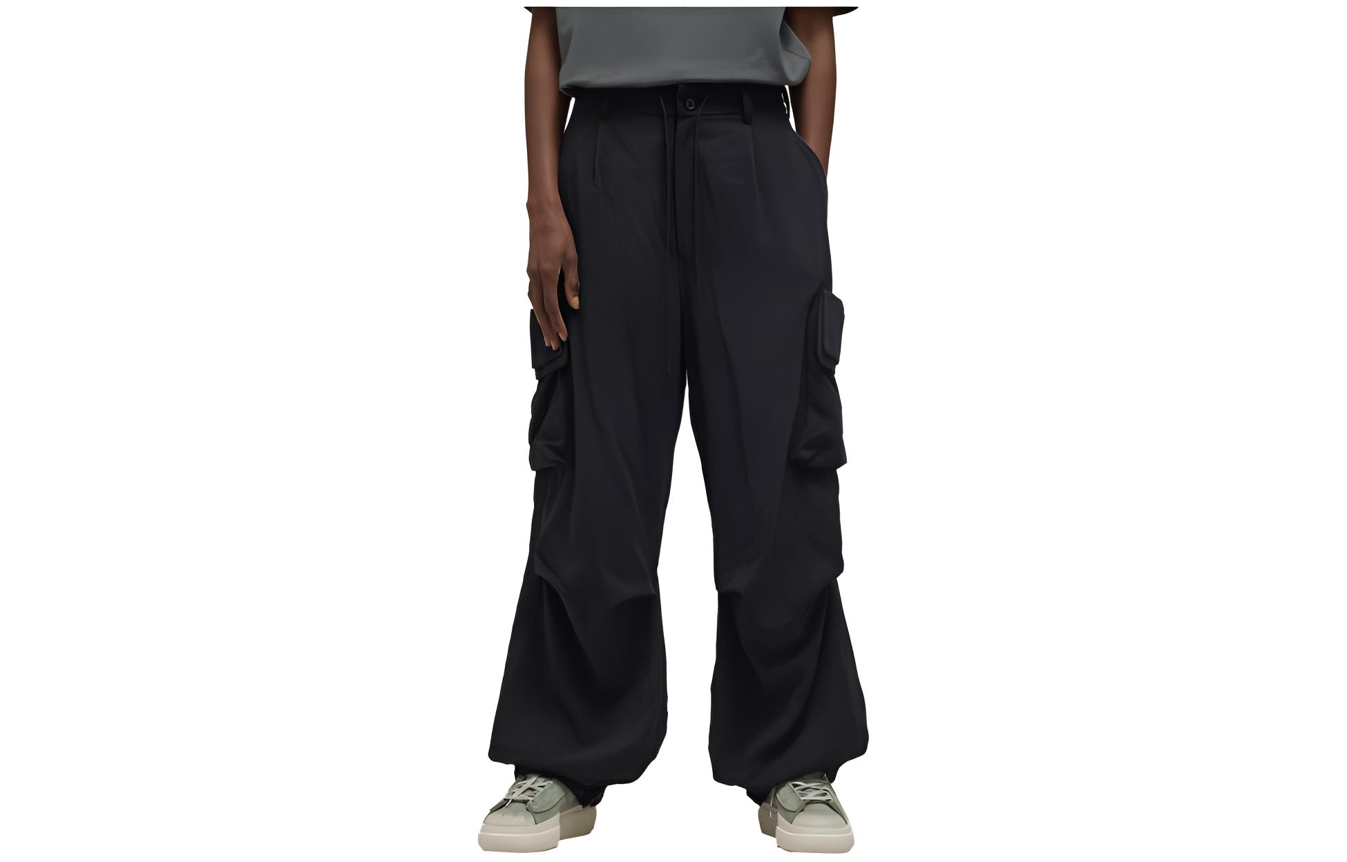 Y-3 Y 3 Casual Pants Women's черные брюки с манжетами
Y-3 Y 3 Casual Pants Women's черные брюки с манжетами