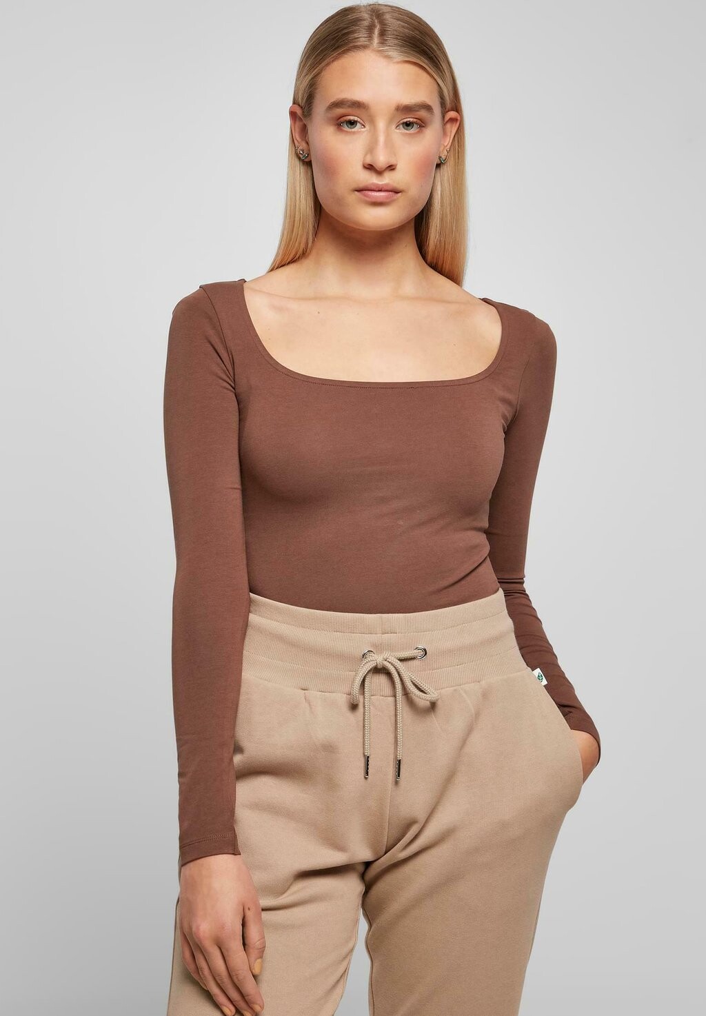 Футболка с длинными рукавами Longsleeve Urban Classics, цвет bark
Футболка с длинными рукавами Longsleeve Urban Classics, цвет bark