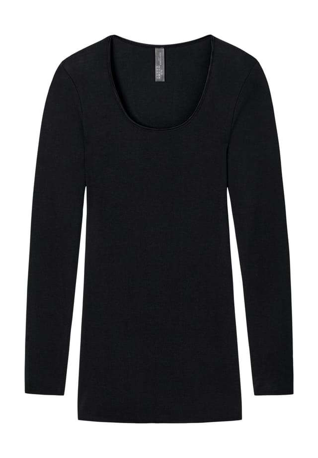 Роскошная майка с длинным рукавом и круглым вырезом Schiesser, черный
Роскошная майка с длинным рукавом и круглым вырезом Schiesser, черный