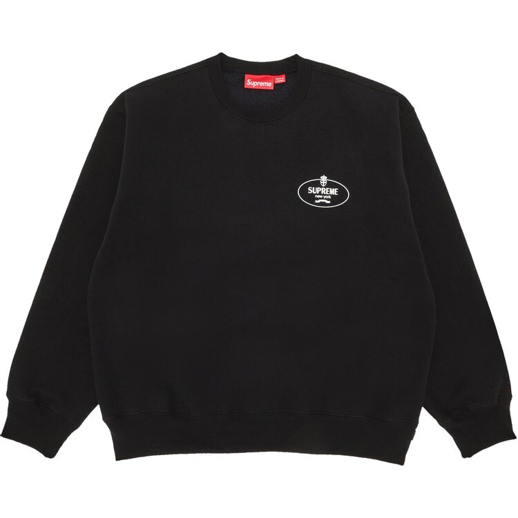 Толстовка Supreme Crest Crewneck, черный
Толстовка Supreme Crest Crewneck, черный