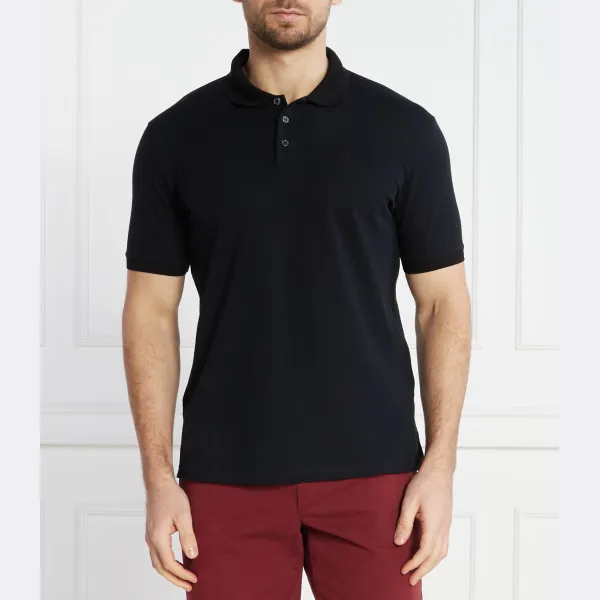 Рубашка поло стандартного кроя Emporio Armani, черный
Рубашка поло стандартного кроя Emporio Armani, черный