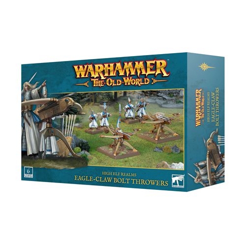 Фигурка Warhammer: The Old World – High Elf Realms – Eagle Claw Bolt Throwers Games Workshop
Фигурка Warhammer: The Old World – High Elf Realms – Eagle Claw Bolt Throwers Games Workshop