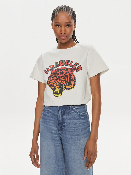 Футболка стандартного кроя Wrangler, белый
Футболка стандартного кроя Wrangler, белый