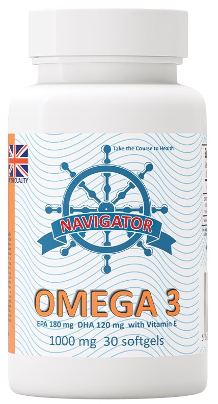 Диетическая добавка, Навигатор, Омега 3 Epa 180 мг Dha 120 мг, 30 капсул Inna Marka
Диетическая добавка, Навигатор, Омега 3 Epa 180 мг Dha 120 мг, 30 капсул Inna Marka