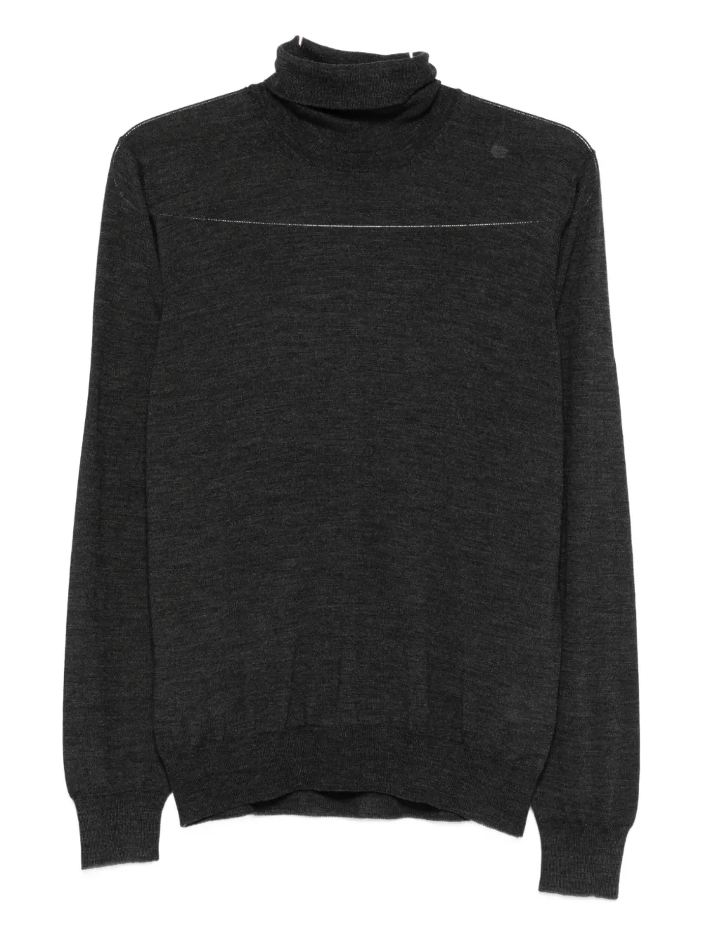 Шерстяной свитер с высоким воротником Barba, серый
Шерстяной свитер с высоким воротником Barba, серый