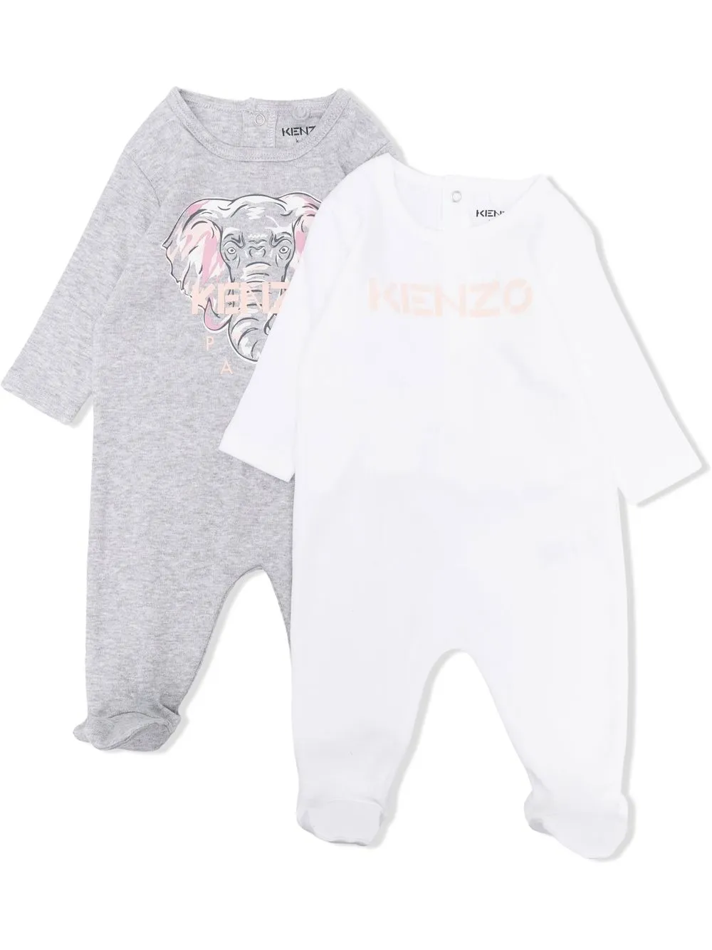 Комплект из двух пижам с логотипом Kenzo Kids, серый
Комплект из двух пижам с логотипом Kenzo Kids, серый