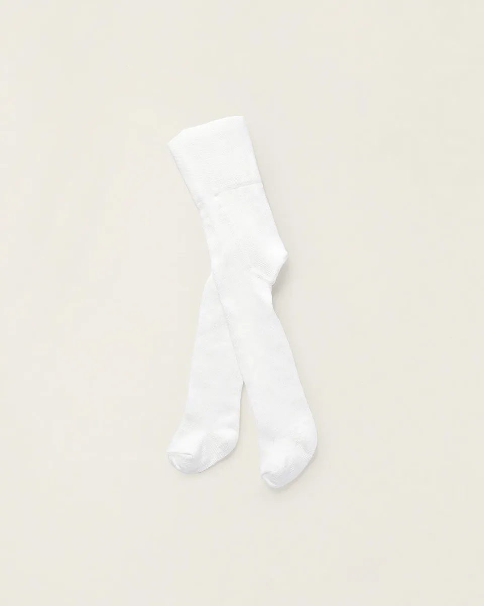 Непрозрачные колготки для мальчиков с высокой талией Zippy, белый 
Непрозрачные колготки для мальчиков с высокой талией Zippy, белый